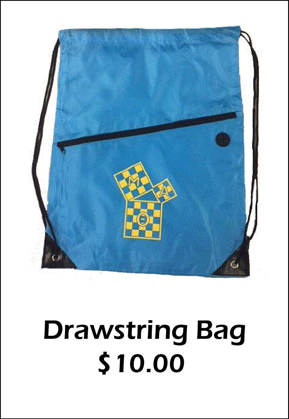 MAT Drawstring Bag - $10