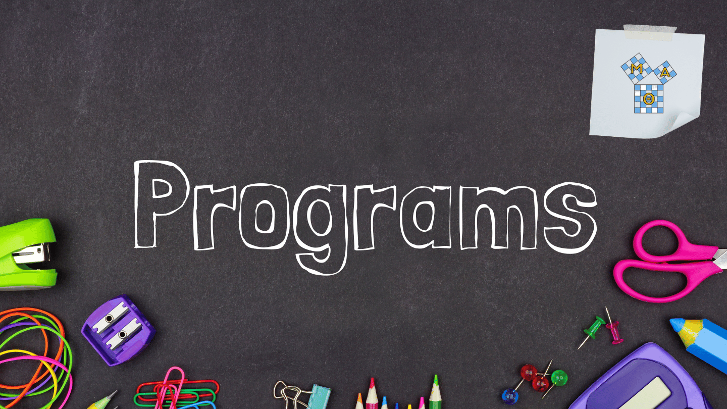Programs | Mu Alpha Theta