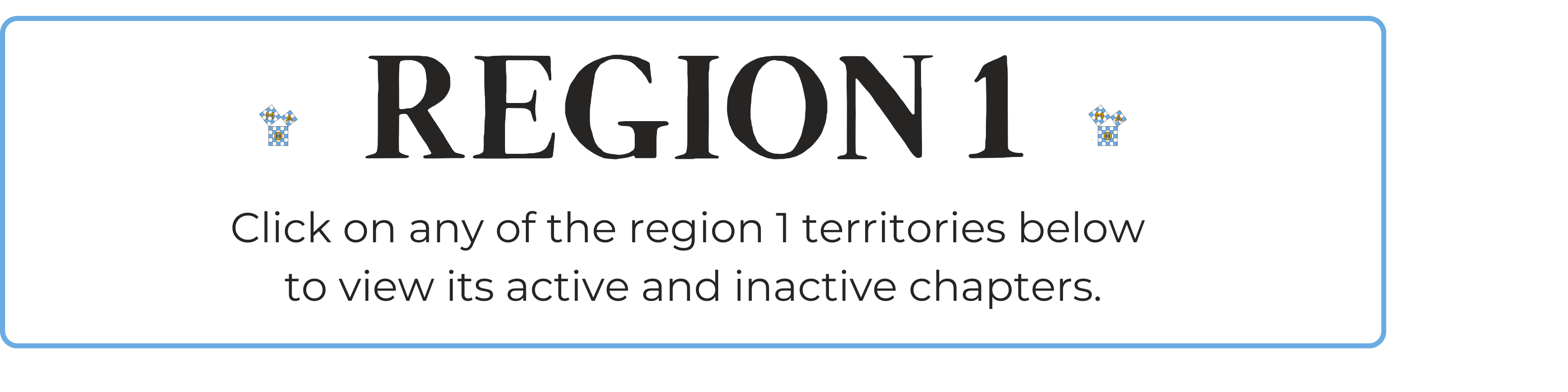 Region 1 Banner