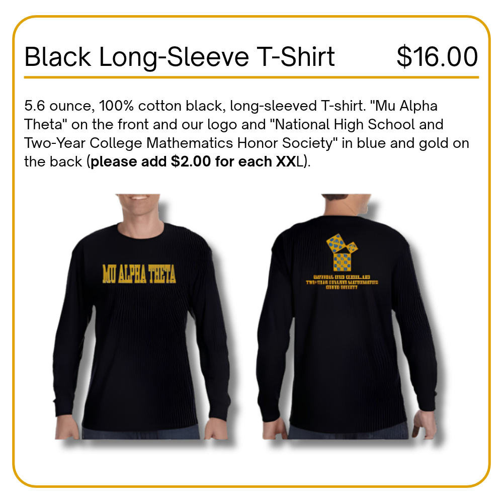 Black Long Sleeve T-Shirt